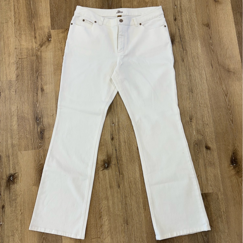 Caslon by Nordstrom Ivory Bootcut Jeans